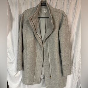 J. Crew Women's Light Gray Trench Coat